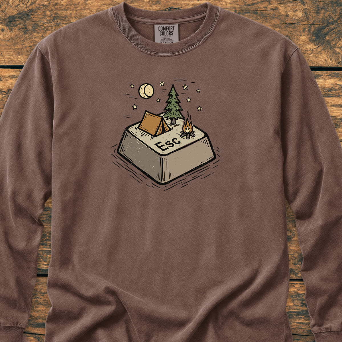 Escape - Long-Sleeve Tee