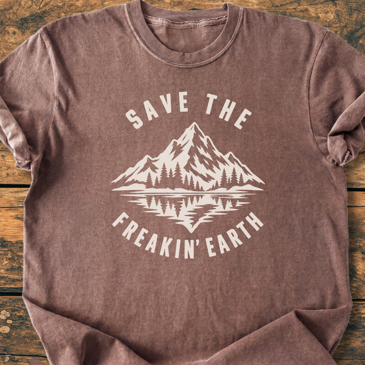 Save The Freakin' Earth - Premium Vintage Tee