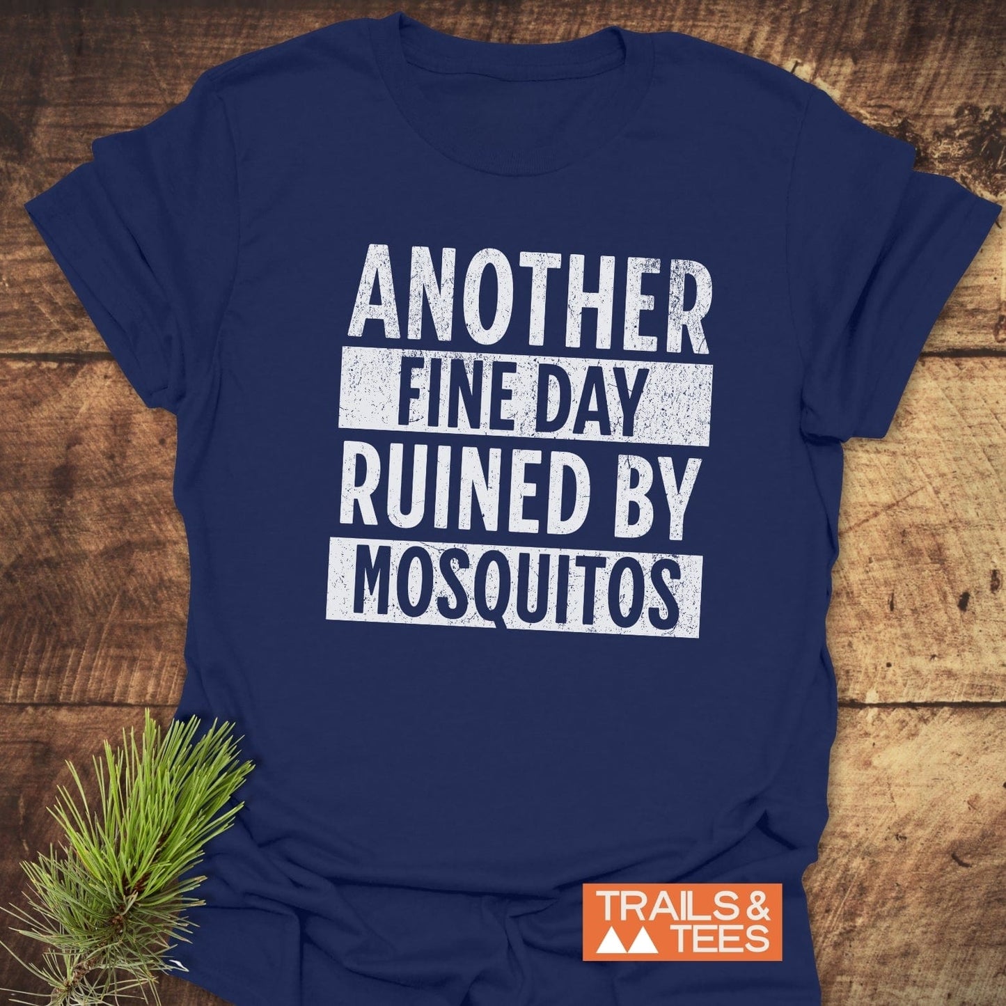 Another Fine Day T-Shirt, featuring durable DTF prints on soft ring-spun cotton, designed for outdoor adventures and everyday comfort.