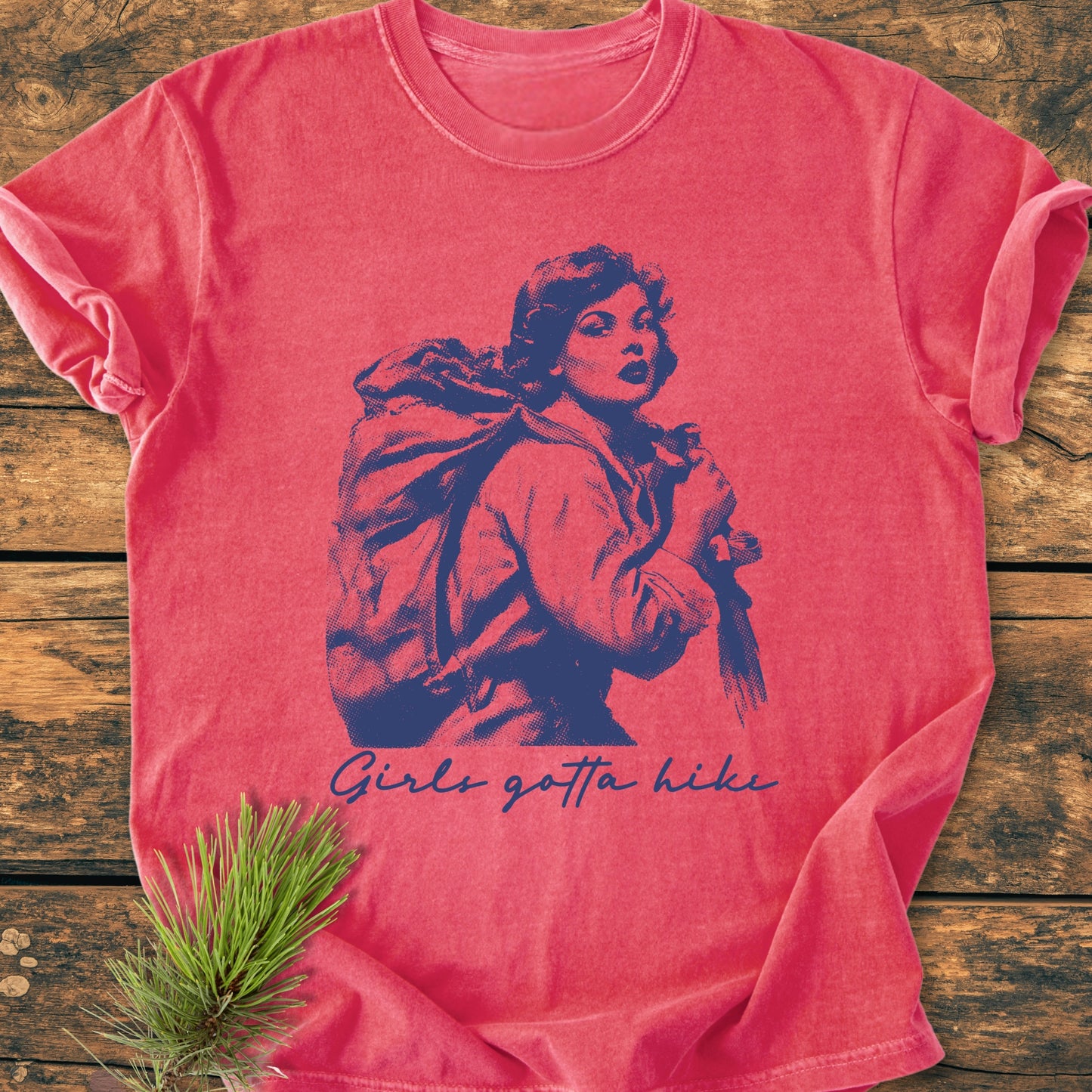 Girls Gotta Hike - Vintage Wash Tee