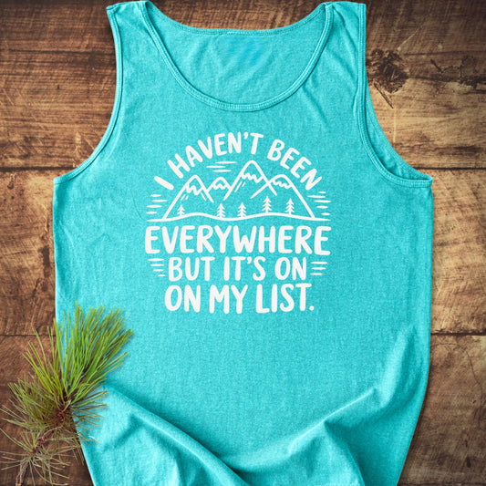 On My List Tank Top