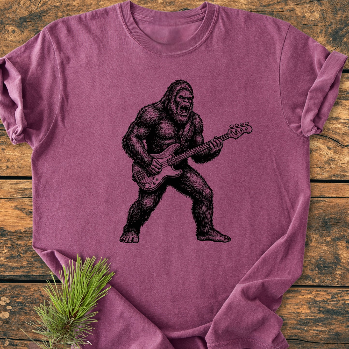 Rocking Bigfoot – The Majestic Wild - Vintage Wash Tee