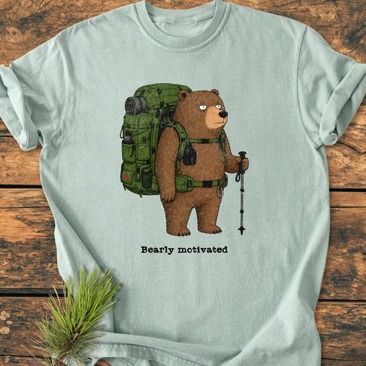 Bearly Motivated - Vintage Wash Tee