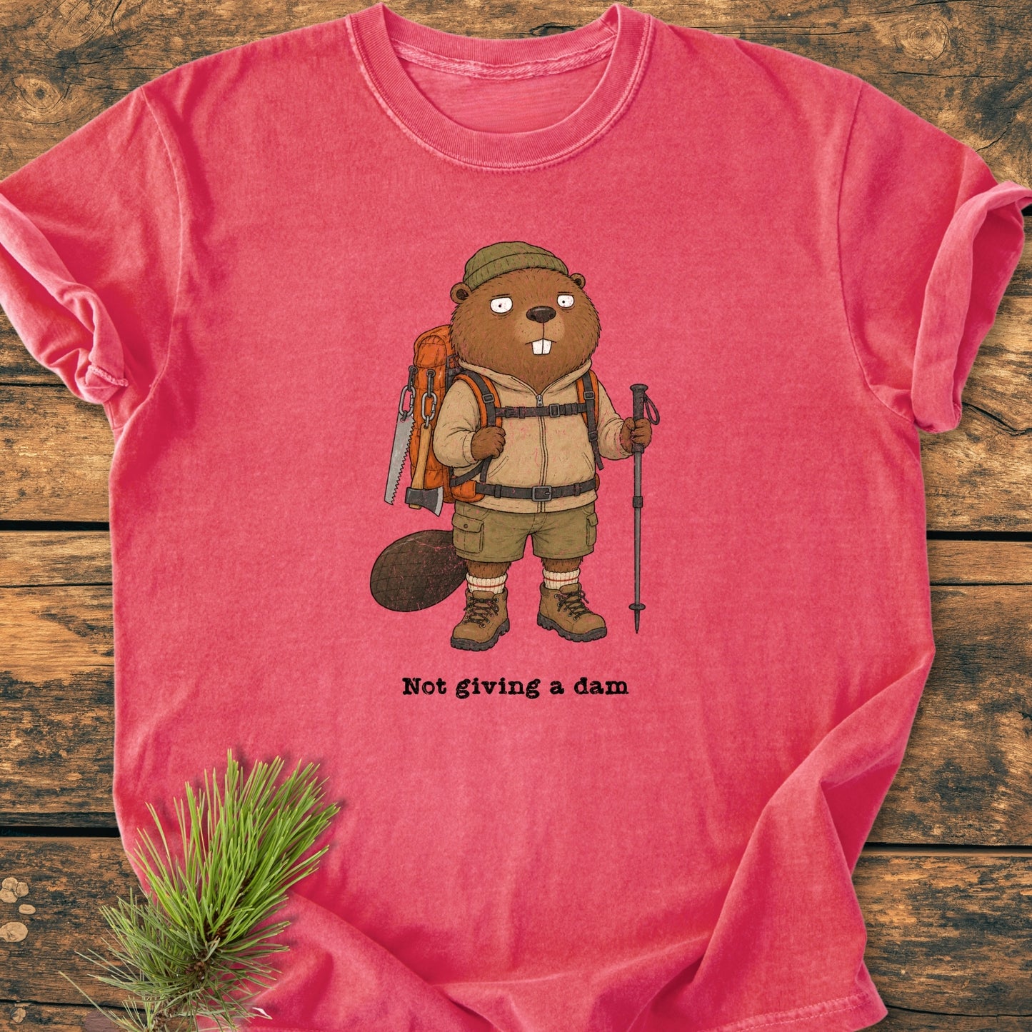 Not Giving A Dam - Vintage Wash Tee
