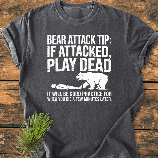 Bear Attack - Vintage Wash Tee