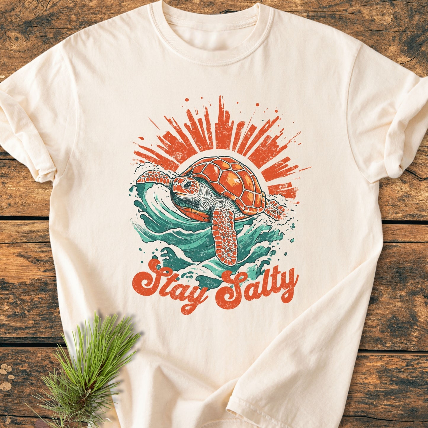 Stay Salty - Vintage Wash Tee