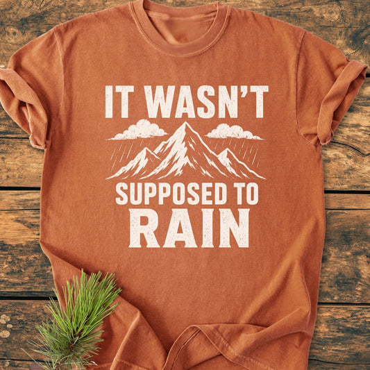 It Wasn't Supposed To Rain - Vintage Wash Tee