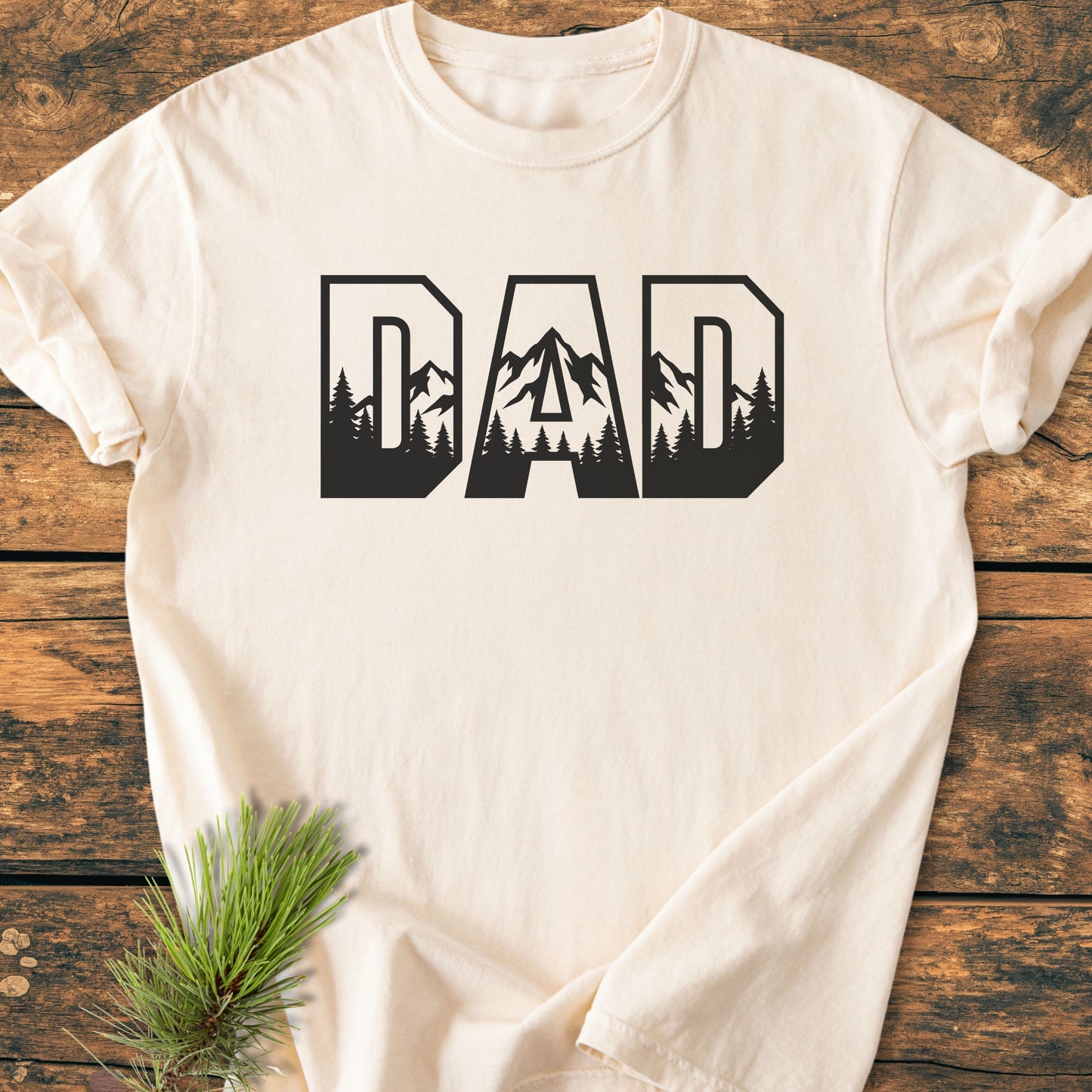Dad Mountains - Vintage Wash Tee