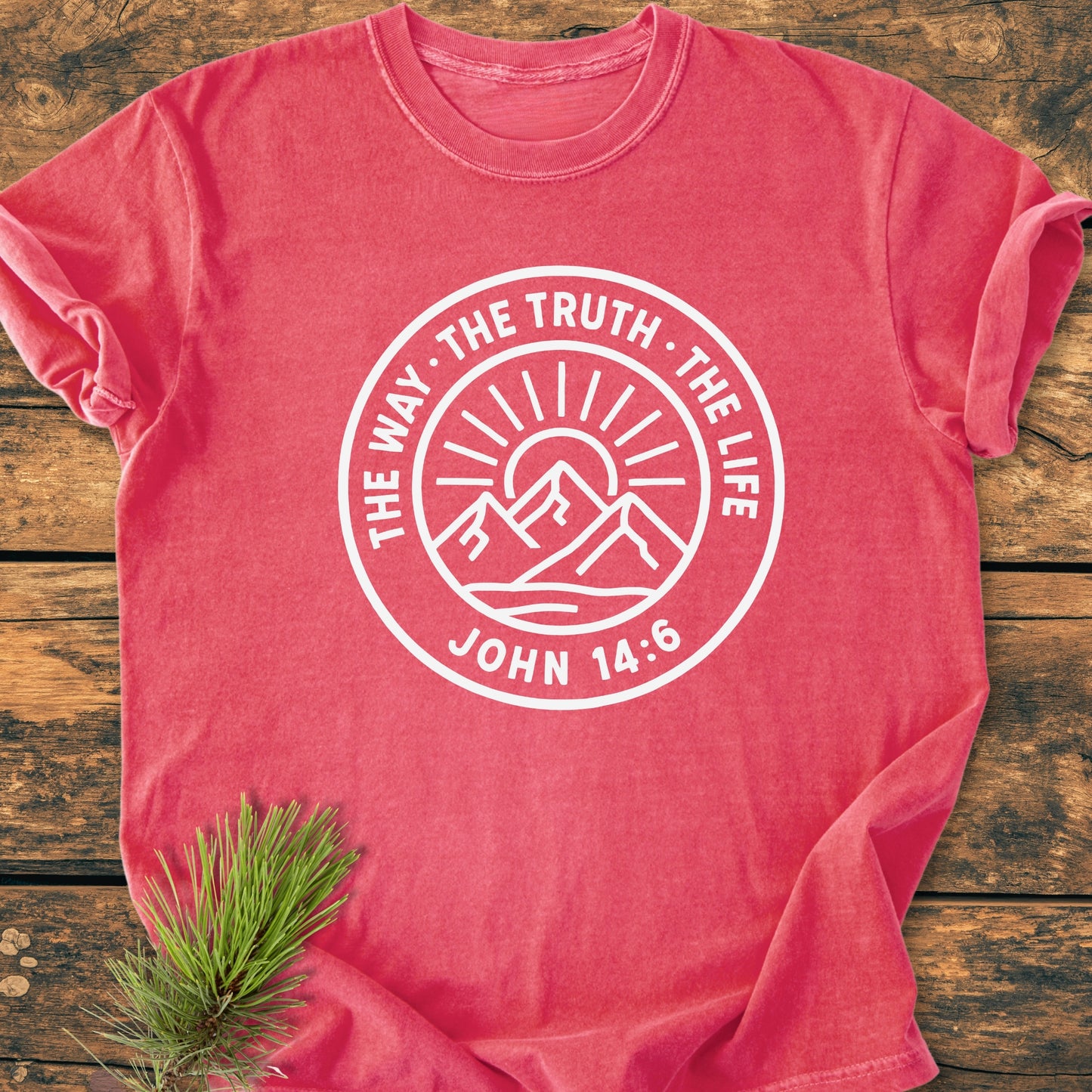 The Way, The Truth, The Life - Vintage Wash Tee