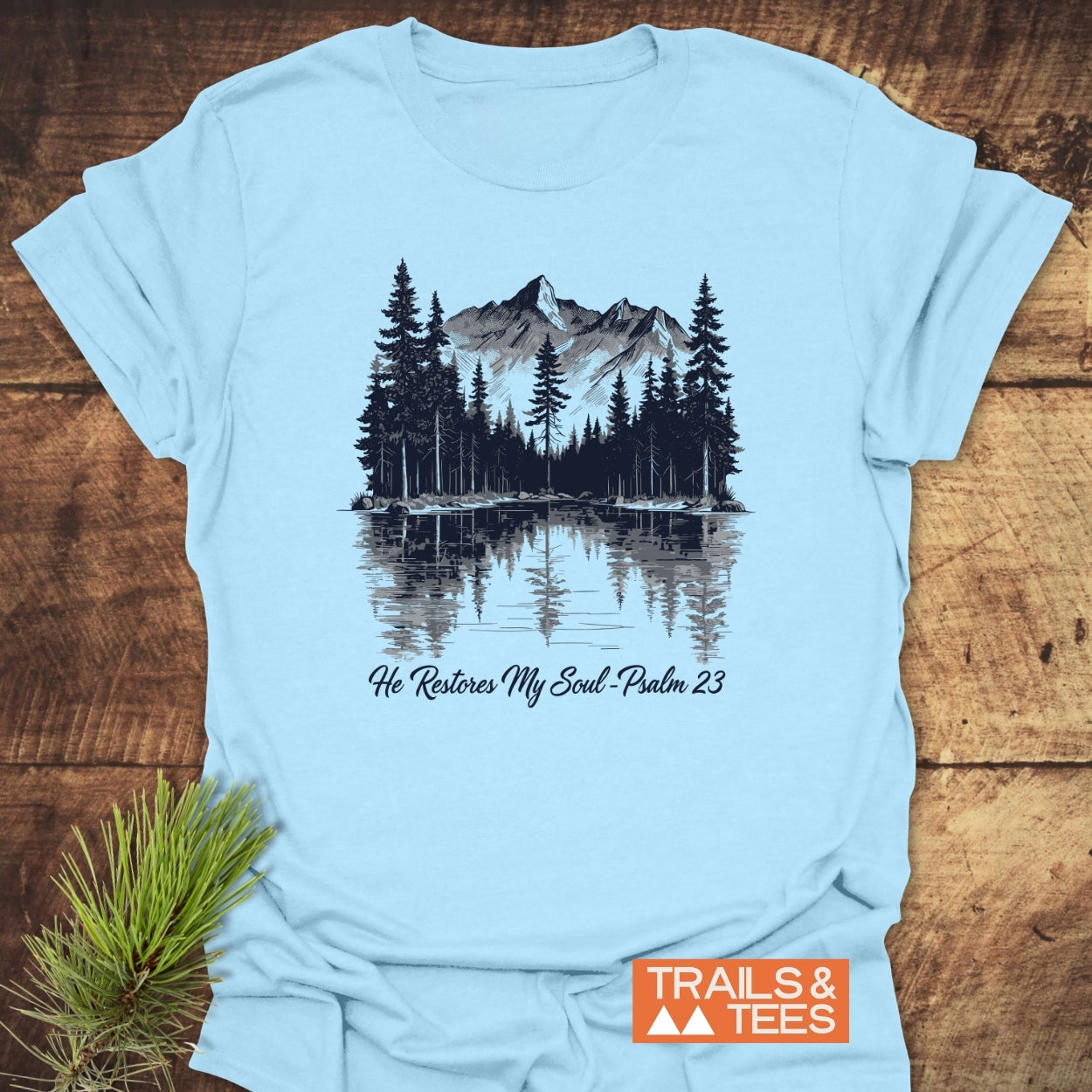 He Restores My Soul - Classic T-Shirt