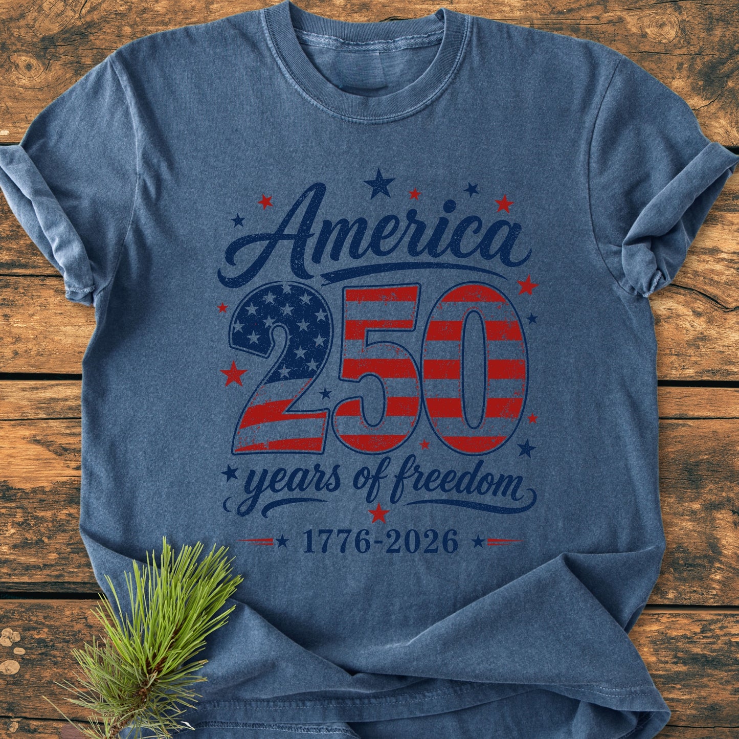 America. 250 Years Of Freedom - Premium Vintage Tee