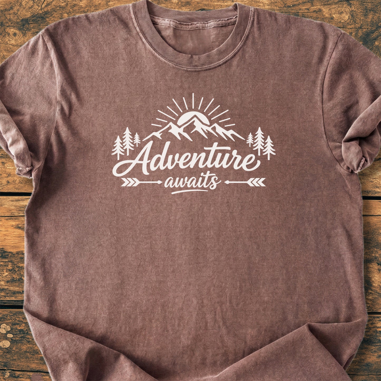 Adventure Awaits - Premium Vintage Tee