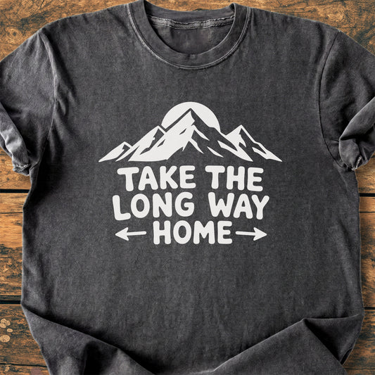 Take The Long Way Home - Premium Vintage Tee