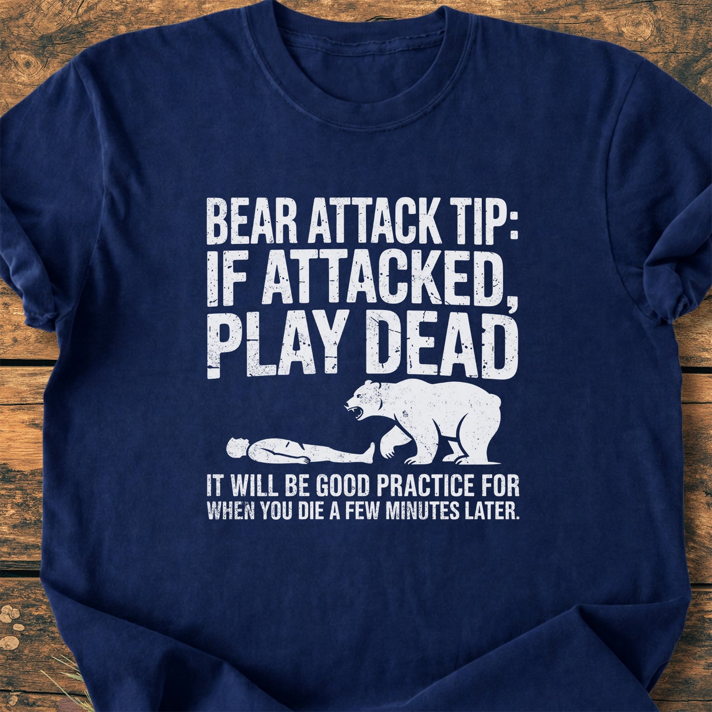 Bear Attack - Premium Vintage Tee