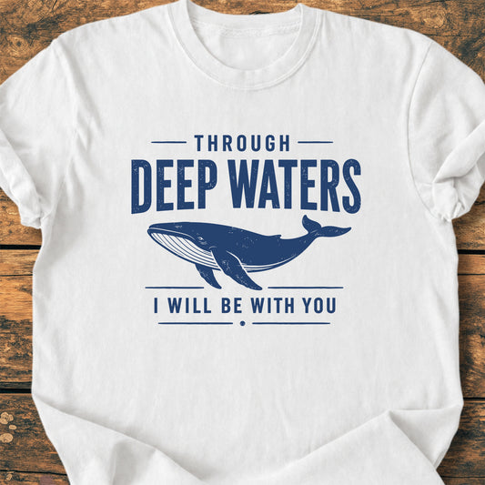 Deep Waters, Isaiah 43:2 - Premium Vintage Tee