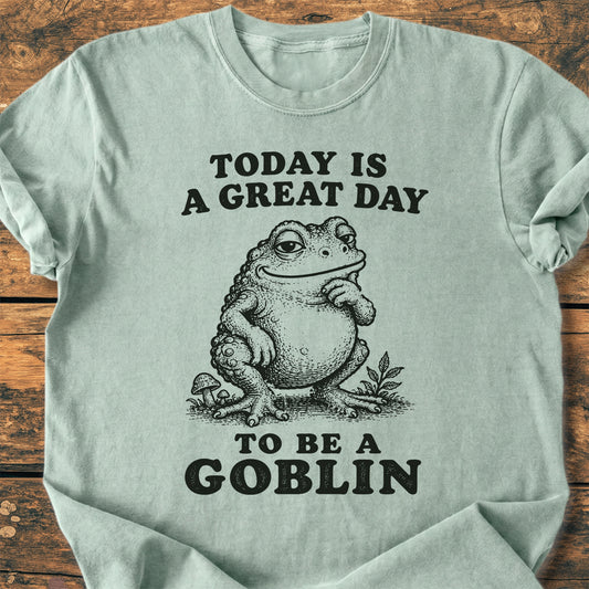 Great Day To Be A Goblin - Premium Vintage Tee