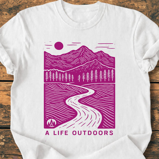A Life Outdoors - Premium Vintage Tee