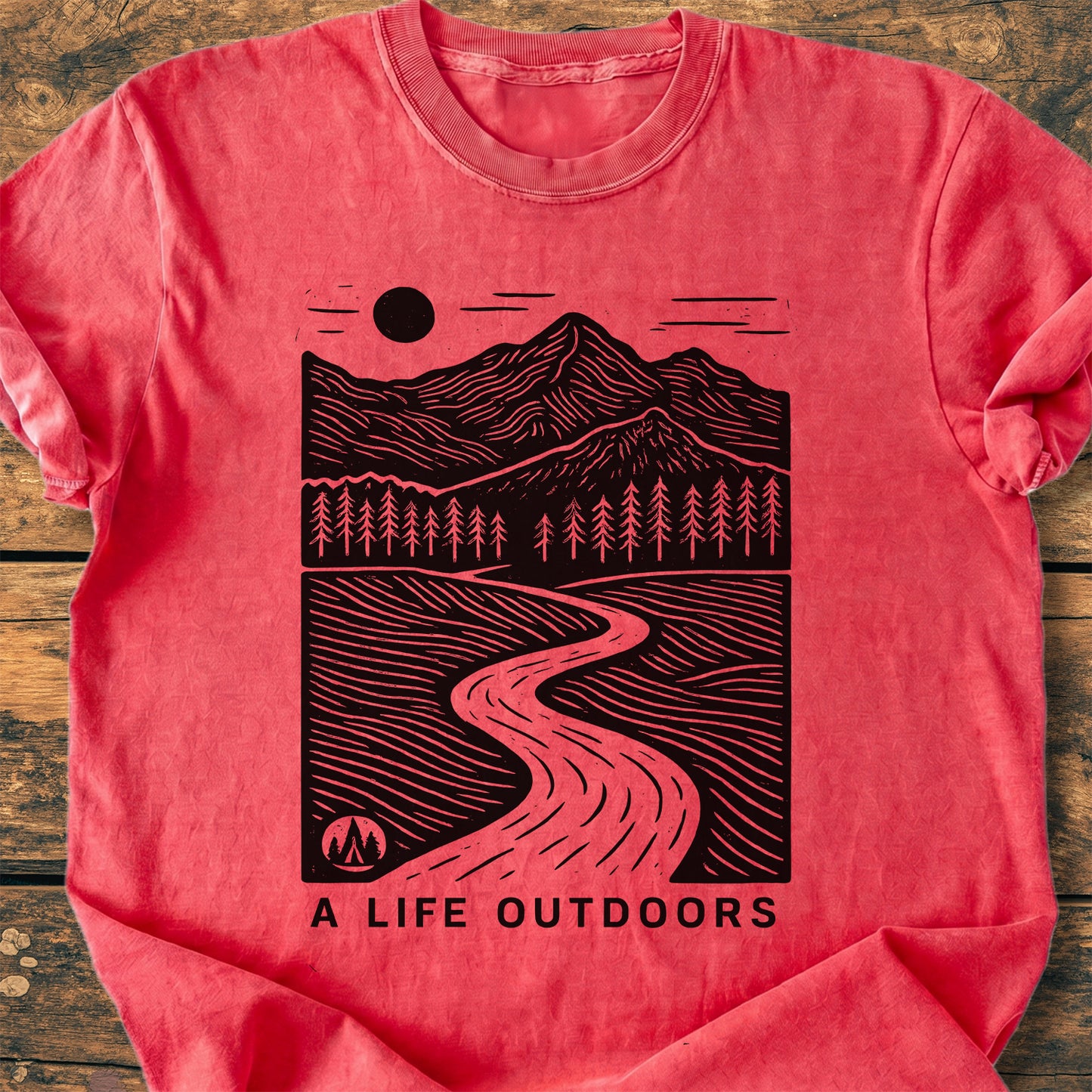 A Life Outdoors - Premium Vintage Tee