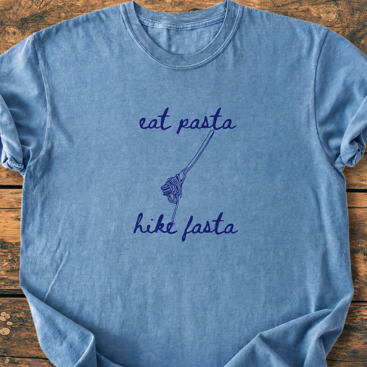 Eat Pasta Hike Fasta - Premium Vintage Tee