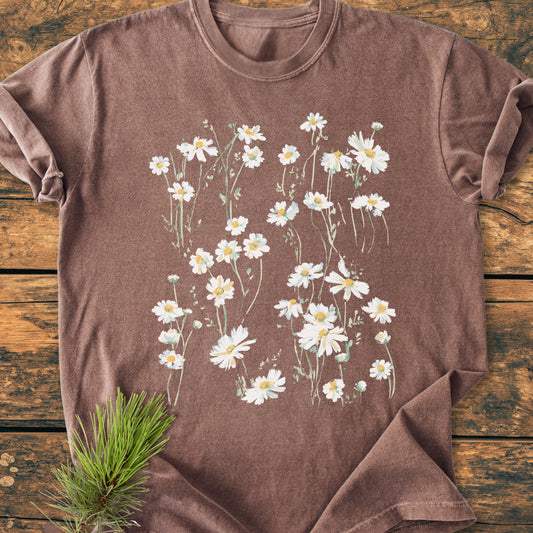 Floating Daisies - Premium Vintage Tee