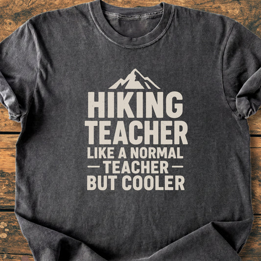 Hiking Teacher - Premium Vintage Tee