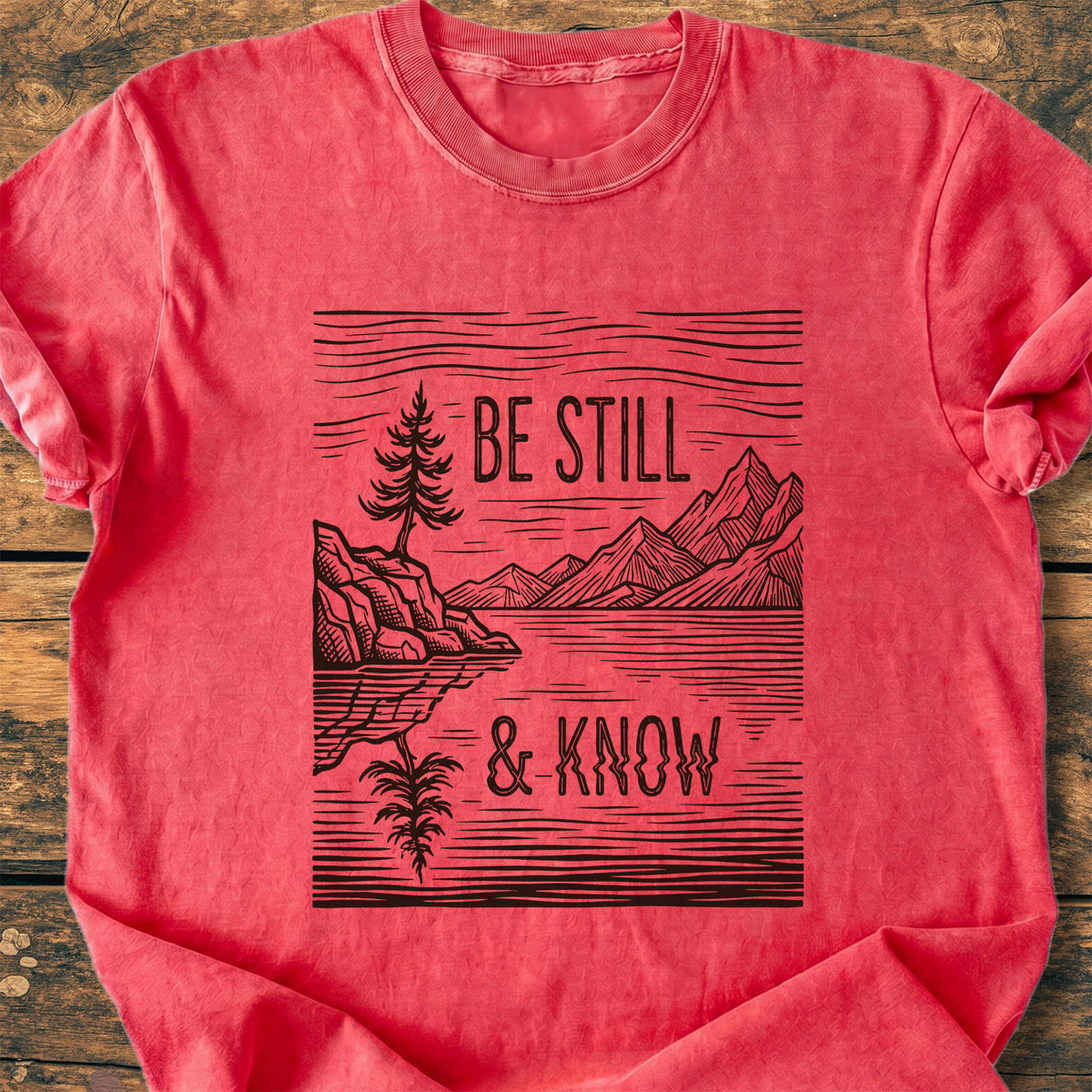 Be Still & Know - Premium Vintage Tee