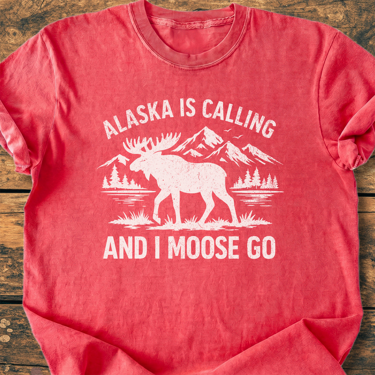 Alaska Is Calling - Premium Vintage Tee