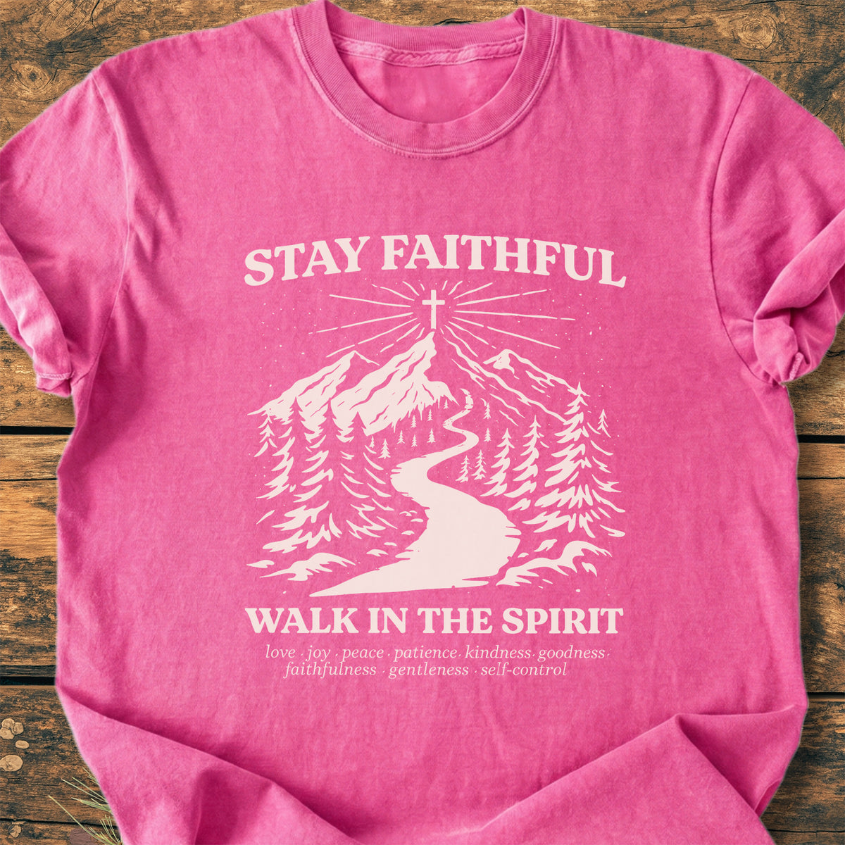 Stay Faithful - Premium Vintage Tee