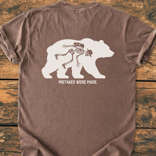 Mistakes Were Made. BACK PRINT - Premium Vintage Tee