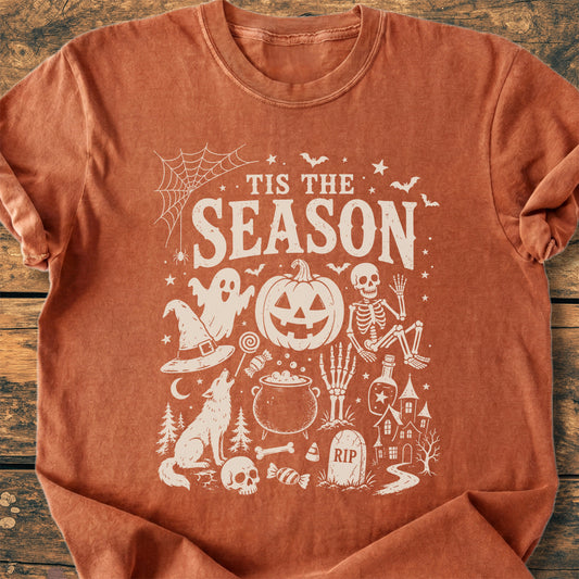 Tis The Season Halloween - Premium Vintage Tee