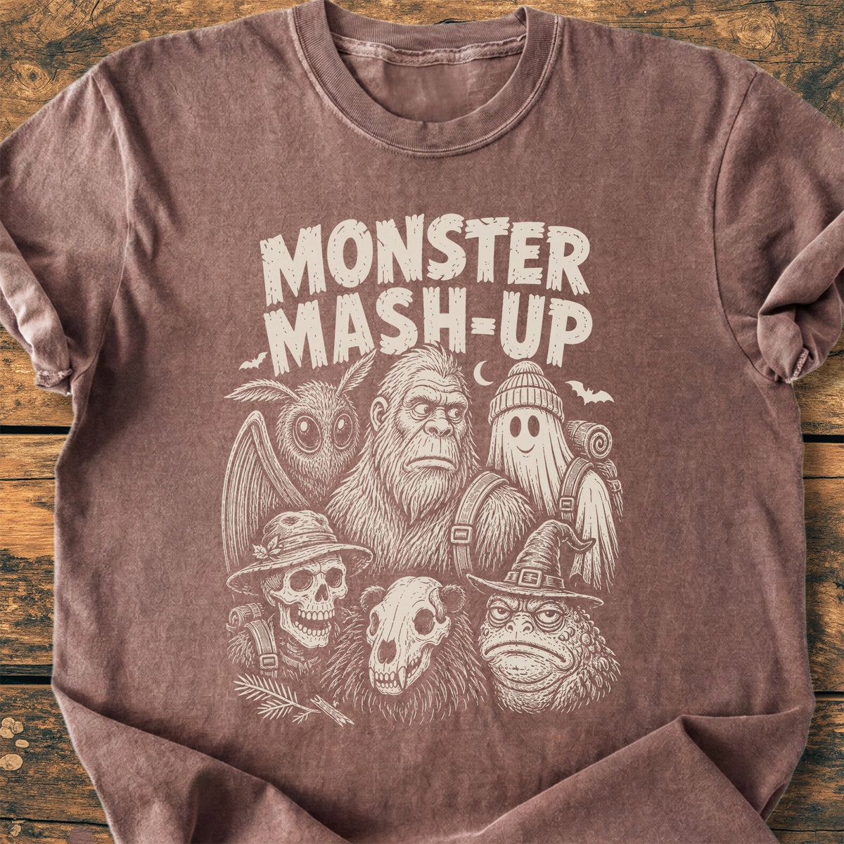 Monster Mash Up - Premium Vintage Tee