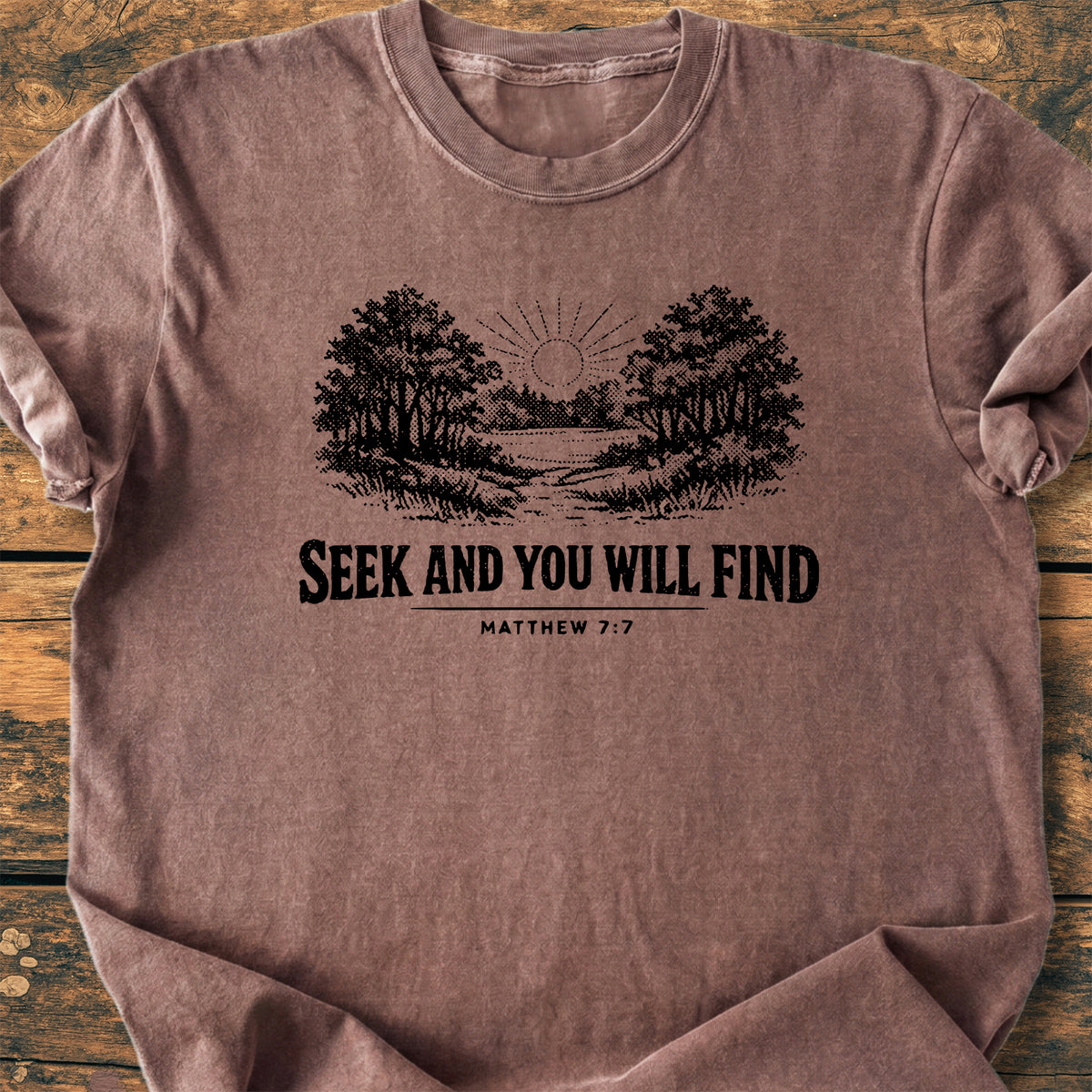 Seek And You Will Find - Premium Vintage Tee