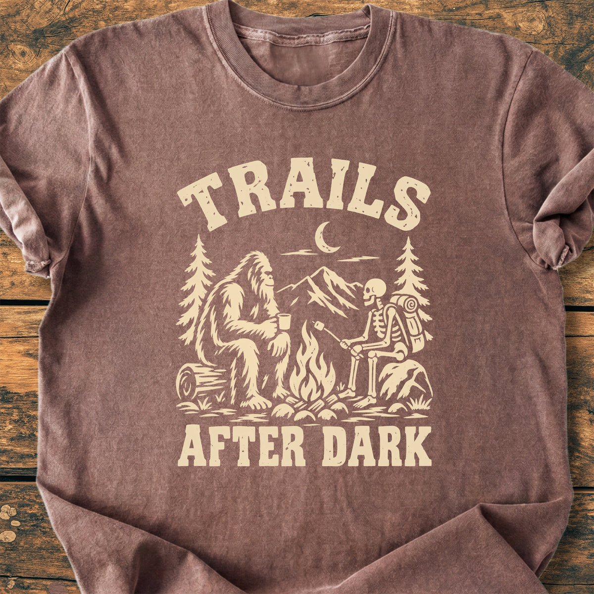Trails After Dark - Premium Vintage Tee