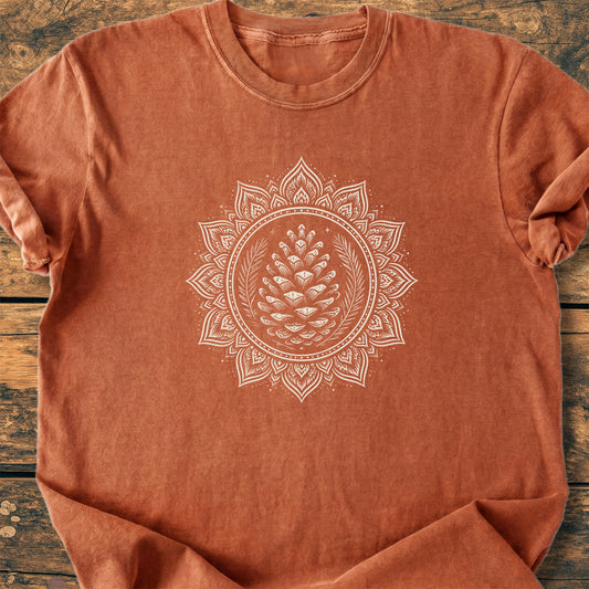 Pine Cone Mandala - Premium Vintage Tee