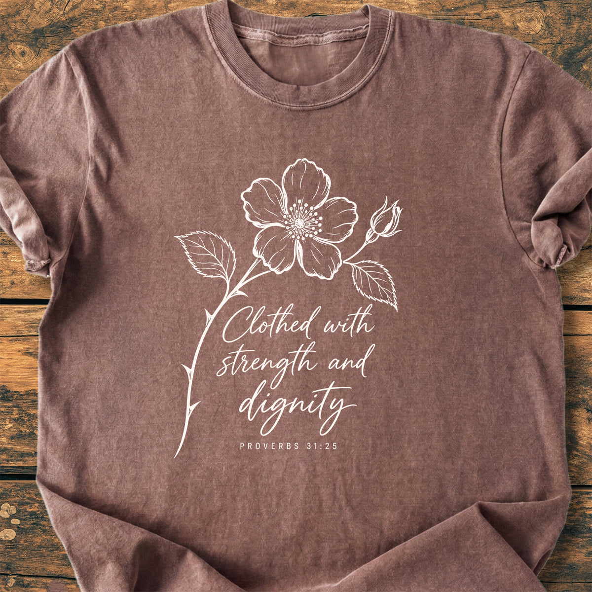 Strength And Dignity - Premium Vintage Tee