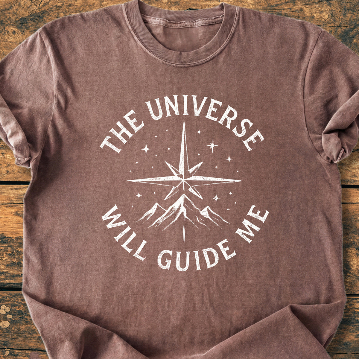 The Universe Will Guide Me - Premium Vintage Tee