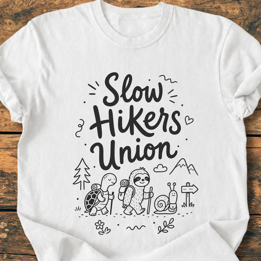 Slow Hikers Union - Premium Vintage Tee