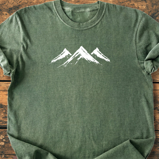 Three Mountains - Premium Vintage Tee