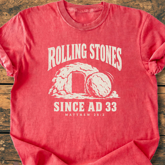Rolling Stones Since AD 33 - Premium Vintage Tee