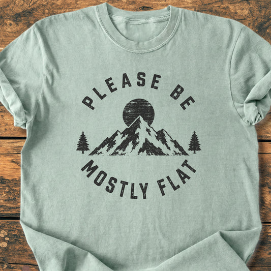 Mostly Flat - Premium Vintage Tee