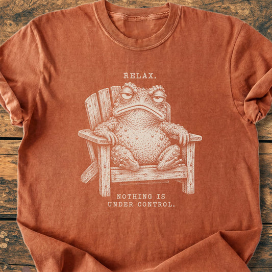 Relax Toad - Premium Vintage Tee