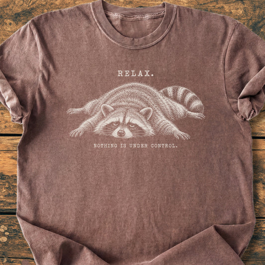 Relax Raccoon - Premium Vintage Tee