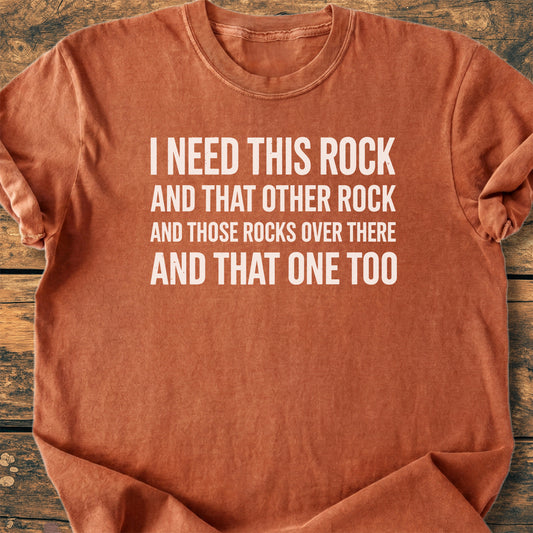 I Need This Rock - Premium Vintage Tee
