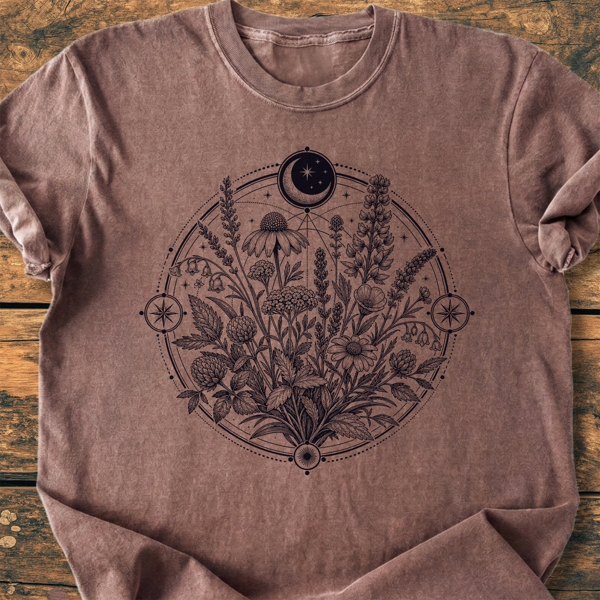 Wildflower Night - Premium Vintage Tee
