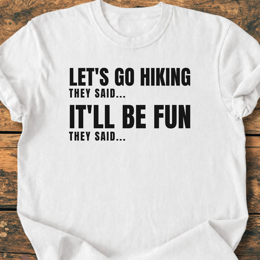 Let's Go Hiking - Premium Vintage Tee
