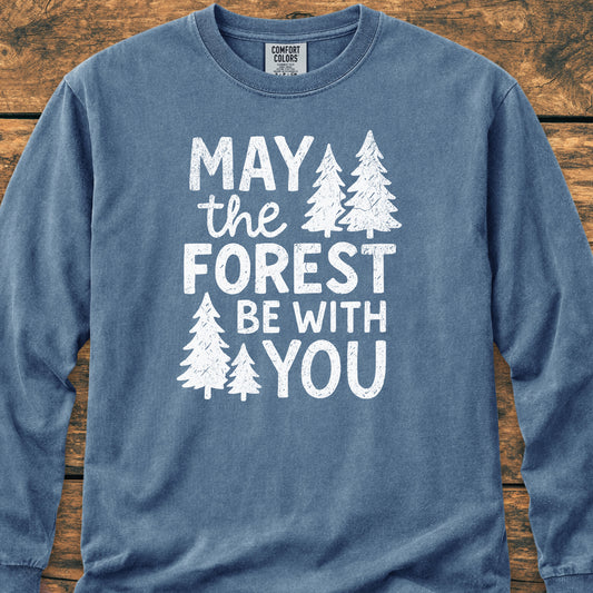 May The Forest Be With You - Long-Sleeve Tee