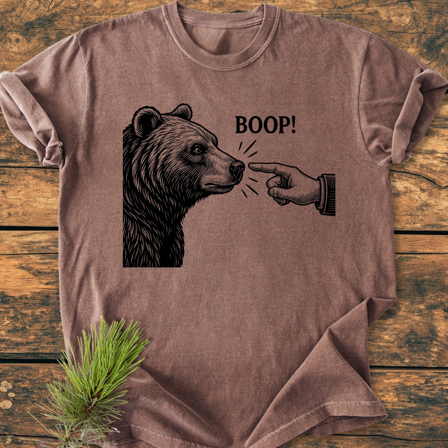 Boop! Bear - Vintage Wash Tee