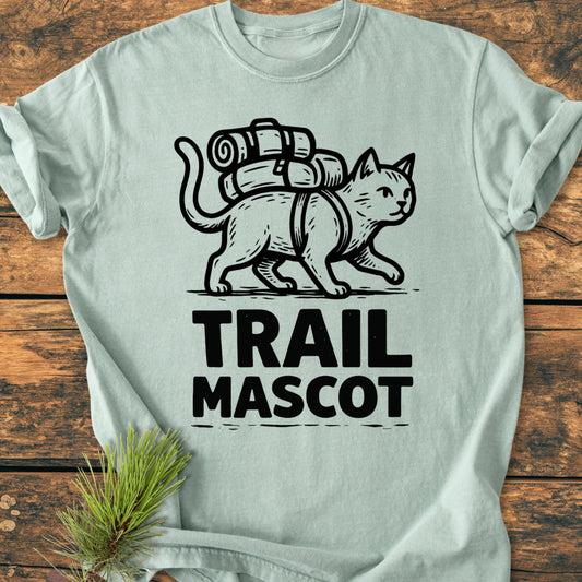 Trail Mascot Cat - Vintage Wash Tee