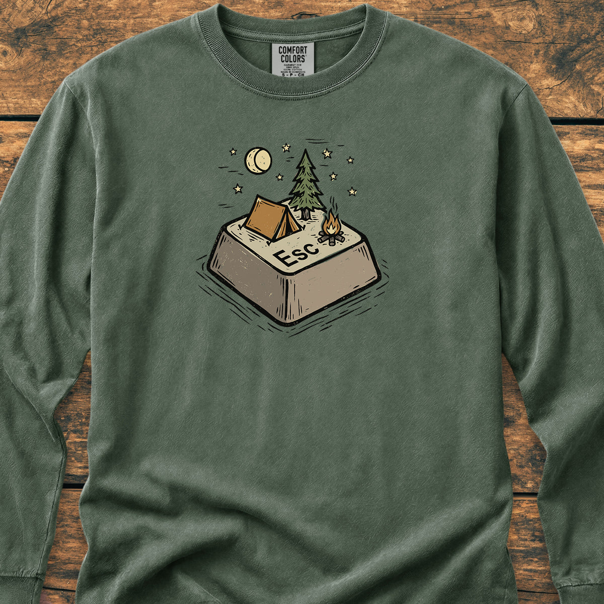 Escape - Long-Sleeve Tee
