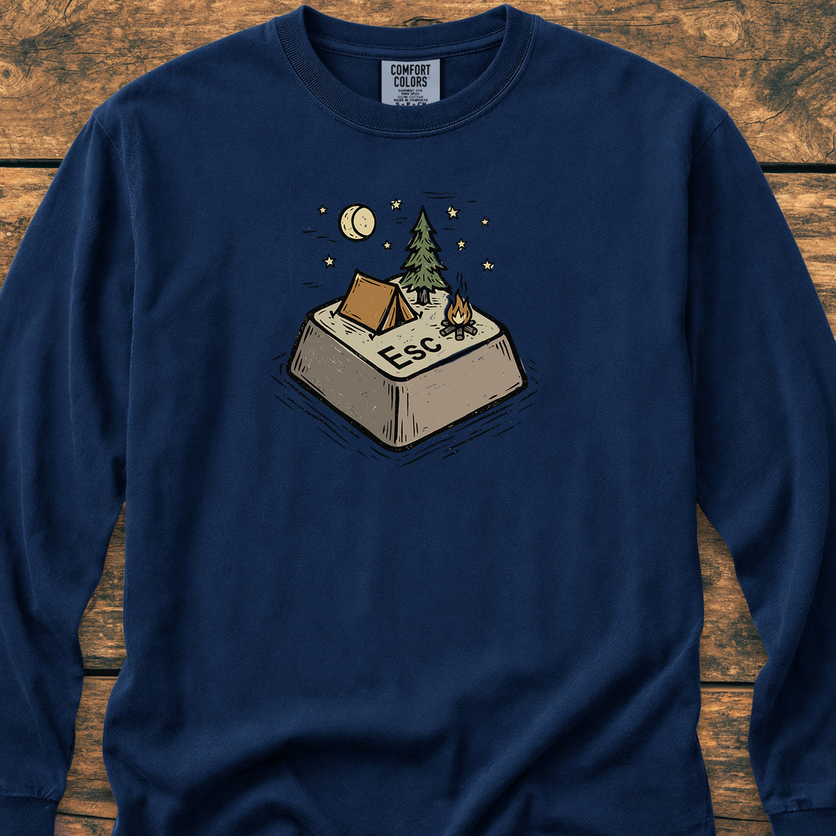 Escape - Long-Sleeve Tee